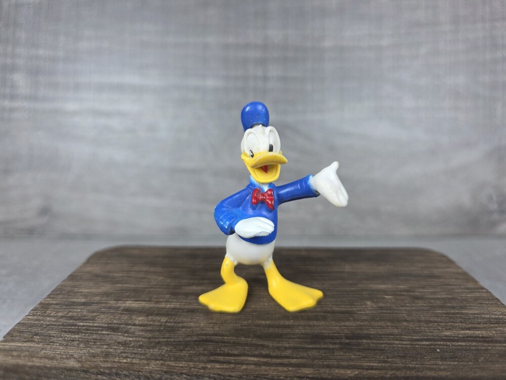 Disney Donald Duck Figure Open Mouth 2.5" Mickey Mouse Friends Cake Topper g9aa